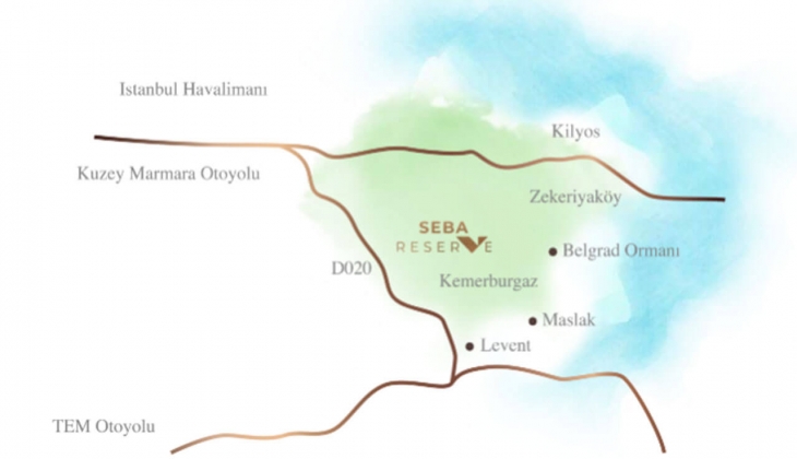 Seba Reserve Göktürk satışta! Yeni proje! 