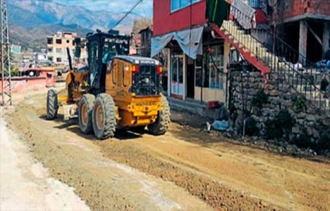 Antakya'da yol genişletme çalışmaları başlatıldı!