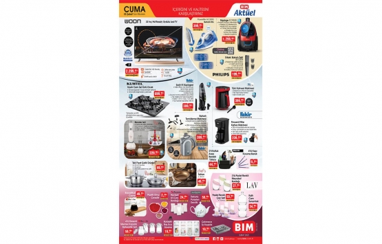 25 Şubat 2022 BİM aktüel ürünler kataloğu!