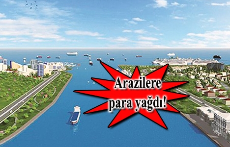 Kanal İstanbul güzergahında arazi fiyatları 70 kat arttı!