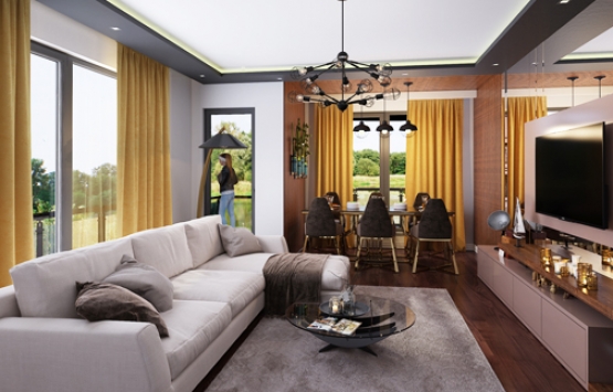 Çekmeköy Saklı Vadi Konakları nda örnek daire yakında bitiyor!