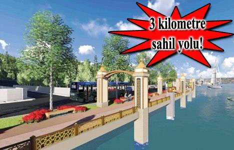 Kanlıca ve Çubuklu arasına sahil yolu yapılacak!