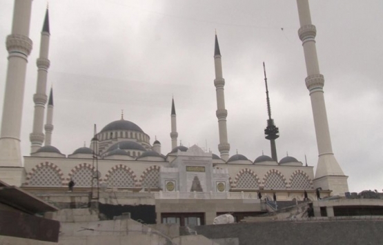Çamlıca Camii nden son kareler!