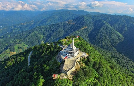 Rize Kıble Dağı Camisi'nin inşaatı tamamlandı!