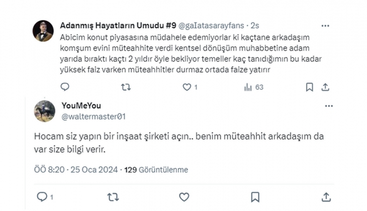 Konut maliyeti arttı, dönüşüm kitlendi! Müteahhitler deprem bölgesinden kaçıyor, yüksek kazançlı lüks yapılara gidiyor!