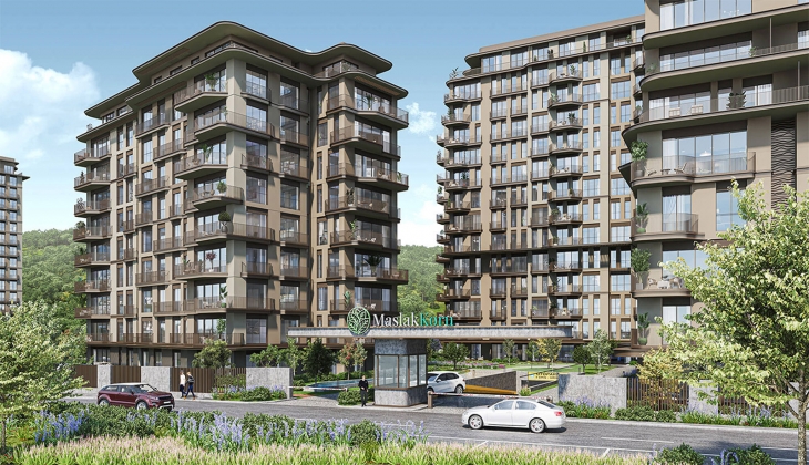 Maslak Koru da 36 ay taksitle konut fırsatı! Teslimler 2 yıl sonra!