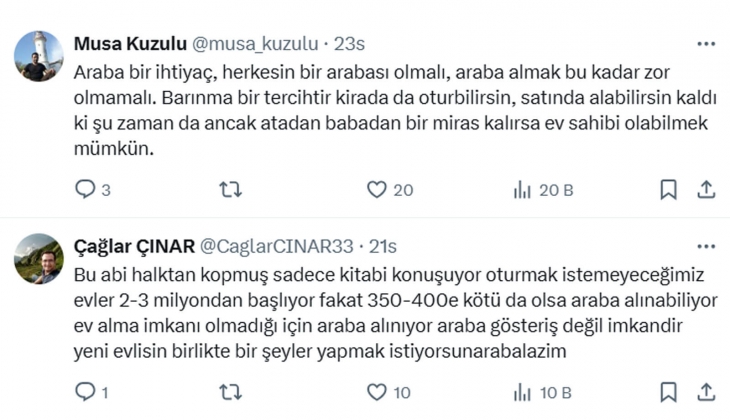 İslam Memiş ten yeni evli çiftlere uyarı: Önce ev alın, araba almak gereksiz! 
