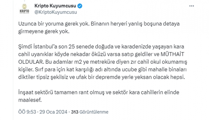 İnşaat halindeki yeni bina sosyal medyada yorum yağmuruna tutuldu! Eksikler ve hatalar şok etti!