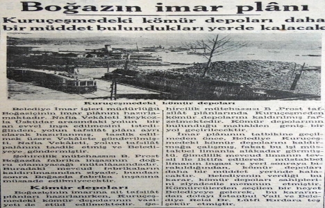 1941 yılında kömür depoları bulundukları yerde kalacak!
