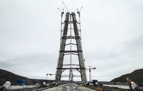 3. köprü inşaatından son durum fotoğrafları!