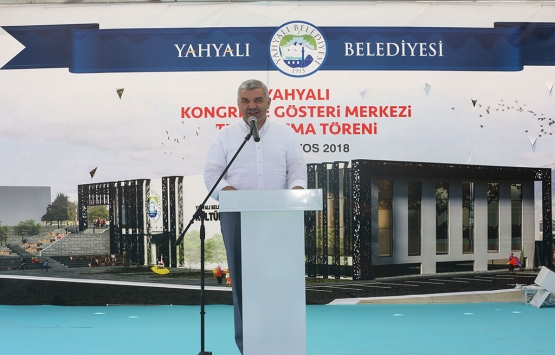 Kayseri Yahyalı Kongre ve Gösteri Merkezi'nin temeli atıldı!