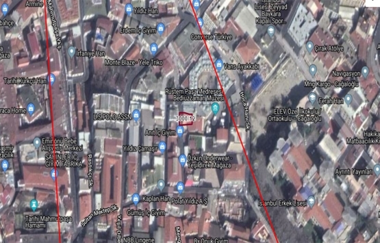 İstanbul Fatih'te 6.4 milyon TL'ye icradan satılık han!