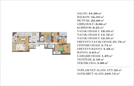 Ağaoğlu Çekmeköy Park daire planları!