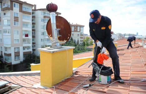 Ankara Büyükşehir Belediyesi'ndan baca temizliği uyarısı!