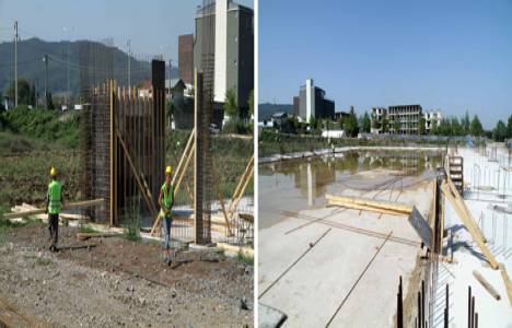 Başiskele Spor Salonu’nun inşaatı devam ediyor!