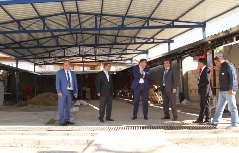 Kula Peynir ve Balık Pazarı yeni yüzüne kavuşuyor!