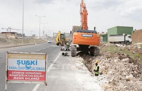 Şanlıurfa Büyükşehir'den altyapı yatırımı!