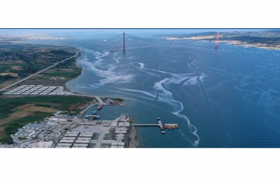  1915 Çanakkale Köprüsü nün inşaatında çalışmalar tam gaz!