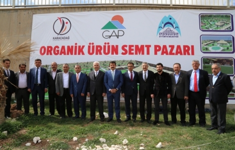 Şanlıurfa Eyyübiye Organik Ürün Semt Pazarı'nın temeli atıldı!