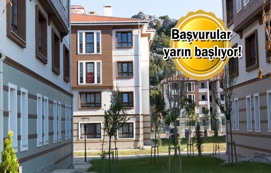 TOKİ'den 552 lira taksitle konut fırsatı!