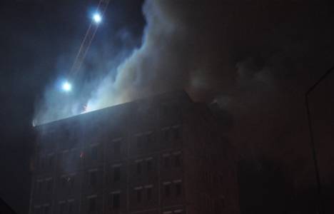 Bingöl TOKİ Konutları'nda yangın çıktı!