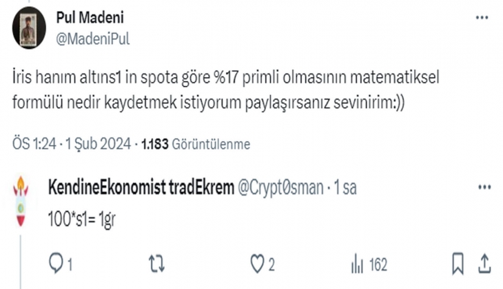 Yatırımcılar borsada altın sertifikasına saldırdı: Gram altın karşısında yüzde 17 primlendi! Mantıklı yatırım mı?