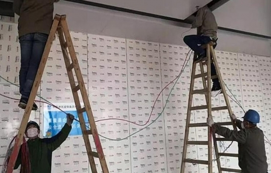 Çin de inşa edilen coronavirüsü hastanesi 2 günde açıldı!