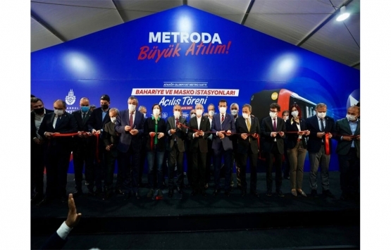 Ataköy-Olimpiyat Metro Hattı nın 1. etabı açıldı!