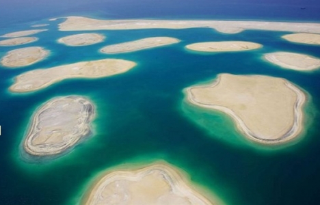 İşte Dubai deki yapay adanın yapılışı!