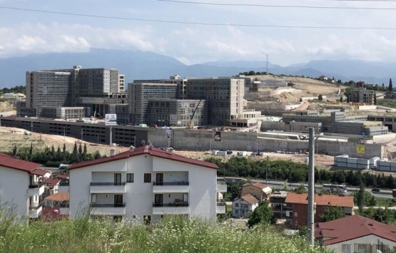 Kocaeli Şehir Hastanesi inşaatına doğaseverlerden tepki!