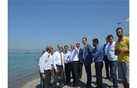 İznik sahili güzelleşiyor!