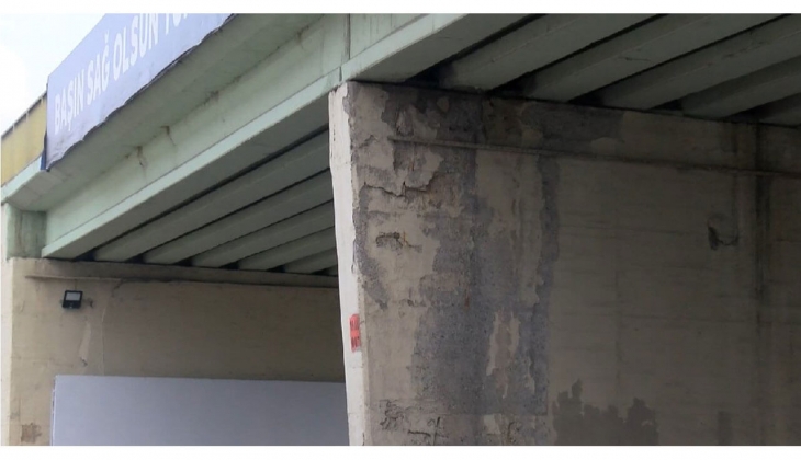 İstanbul da korkutan manzara! Betonunda midye kabukları olan köprü tedirgin etti!