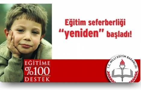 Eğitime Yüzde Yüz Destek Kampanyasıyla 2 bin 304 derslik yapıldı!