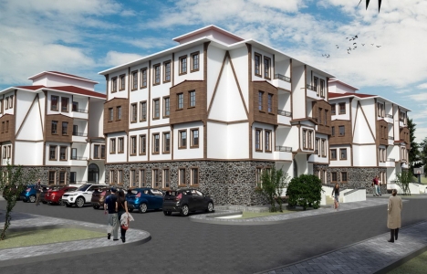 TOKİ’den Mudurnu’ya yöresel mimaride 488 konut!