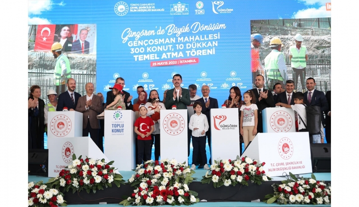 Güngören Genç Osman Kentsel Dönüşüm Projesi nin temeli atıldı!