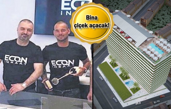 Wesley Sneijder konut işine el attı!