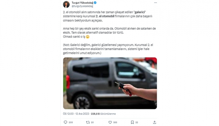 İkinci el otomobil alıp satarken galericiler mi, kurumsallar mı iyi?