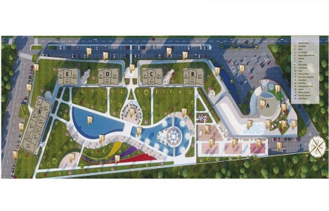 Demir La Vida Evleri vaziyet planı!