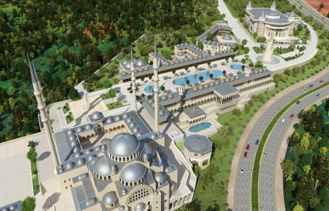 Kuzeykent Camii ve Külliyesi’nde sona yaklaşıldı!