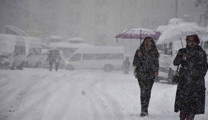 Meteoroloji alarm verdi! Yurtta 3 bölge için yoğun kar yağışı uyarısı...