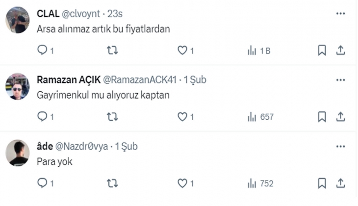 Vatandaşlar arsa yatırımı yapıyor mu? Bu fiyatlardan alınmaz diyen de oldu, iyi kazandırdı diyen de!