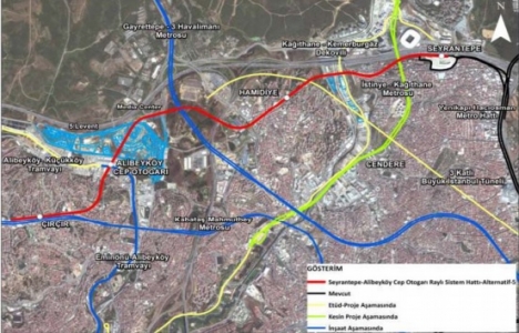 Seyrantepe-Alibeyköy Cep Otogarı Metrosu geliyor!