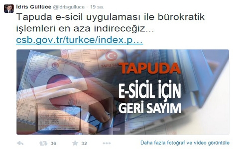 Tapuda e-sicil uygulaması ile bürokratik işlemler en aza inecek!