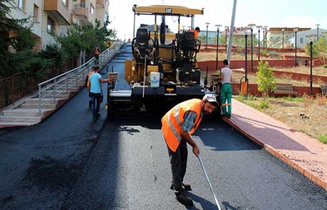 Çankaya Belediyesi'nden 200 bin ton asfalt!