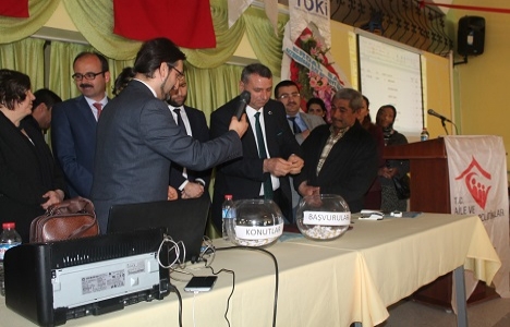 Niğde Altunhisar TOKİ'de 155 konut için kuralar çekildi!