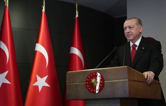 Cumhurbaşkanı Erdoğan'dan 1915 Çanakkale Köprüsü paylaşımı!