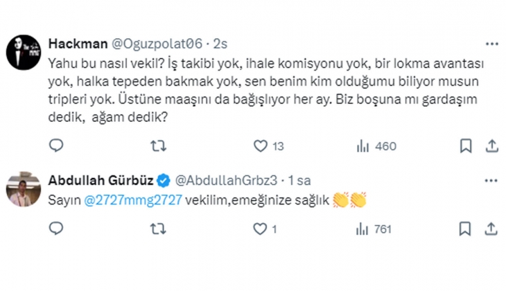 Milletvekili Gürban dan Meclis e öneri: Milletvekili maaşlarına zam yapılmasın!