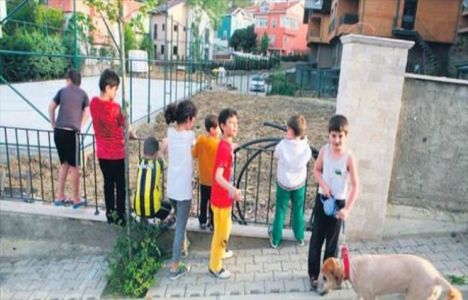 Sarıyer Kilya Villaları çocuk parkını site içine aldı!