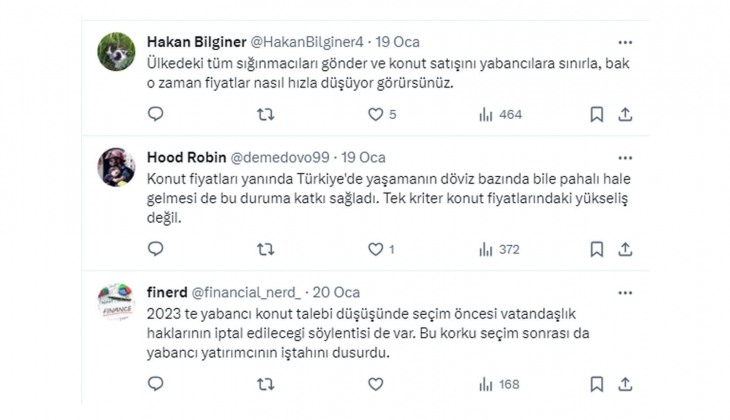 Yabancıya konut satışı pandemiden sonra katlandı, 2023 te sert düştü! İşte nedenleri..