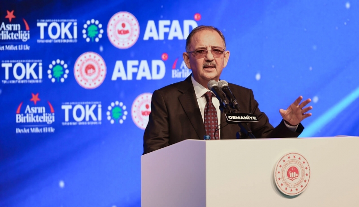 Mehmet Özhaseki: Deprem bölgesinde en geç 1.5 yıla kadar teslimler tamamlanacak!